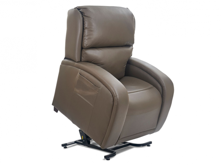 EZ Sleeper with Twilight Power Lift Chair Recliner Side View