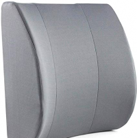 DMI, lumbar, cushion, lumbar cushion, gray