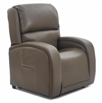EZ Sleeper with Twilight Power Lift Chair Recliner Sterling